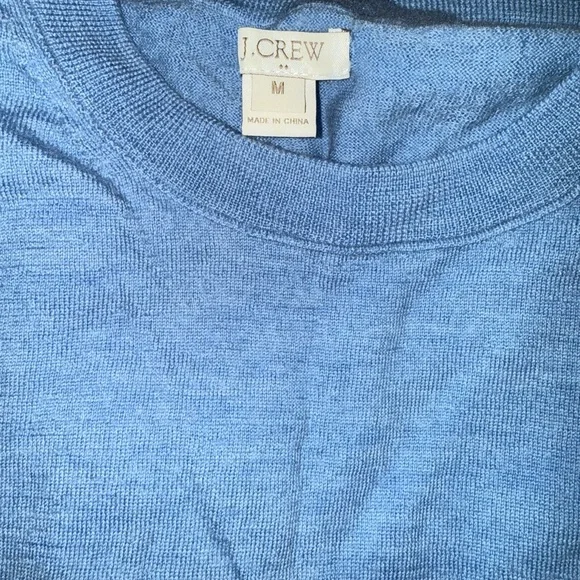 J.Crew Leopard, Blue, and Pink Sweater Bundle - Picture 3 of 4